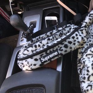 Supreme white leopard fanny
